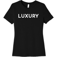 White Luxury - Short Sleeve Women's T-Shirt