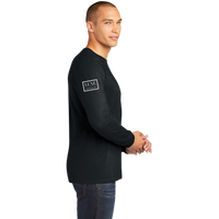 White Luxe Logo - Long Sleeve Men's T-Shirt