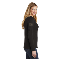 Gold Luxe Logo - Long Sleeve Women's T-Shirt