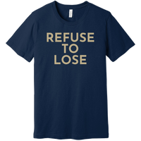 Gold Refuse To Lose - Short Sleeve Men's T-Shirt