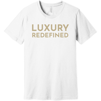 Gold Luxury Redefined - Short Sleeve Men's T-Shirt