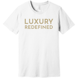 Gold Luxury Redefined - Short Sleeve Men's T-Shirt