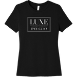 White Luxe Logo - Short Sleeve Women's T-Shirt