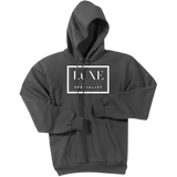 White Luxe Logo - Pullover Hooded Sweatshirt