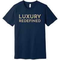 Gold Luxury Redefined - Short Sleeve Men's T-Shirt