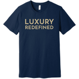 Gold Luxury Redefined - Short Sleeve Men's T-Shirt