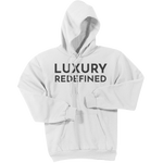 Charcoal Luxury Redefined - Pullover Hooded Sweatshirt