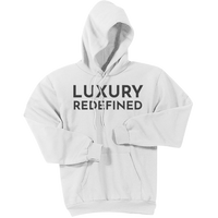 Charcoal Luxury Redefined - Pullover Hooded Sweatshirt