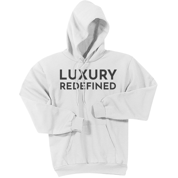 Charcoal Luxury Redefined - Pullover Hooded Sweatshirt