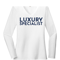 Navy Luxury Specialist - Long Sleeve Women's T-Shirt