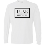 Black Luxe Logo - Long Sleeve Men's T-Shirt