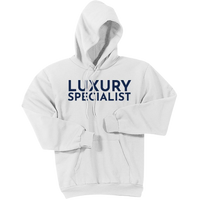 Navy Luxury Specialist - Pullover Hooded Sweatshirt