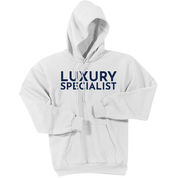 Navy Luxury Specialist - Pullover Hooded Sweatshirt