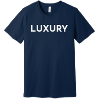 White Luxury - Short Sleeve Men's T-Shirt