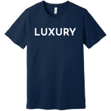 White Luxury - Short Sleeve Men's T-Shirt