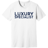 Navy Luxury Specialist - Short Sleeve Men's T-Shirt