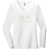 Gold Luxe Logo - Long Sleeve Women's T-Shirt