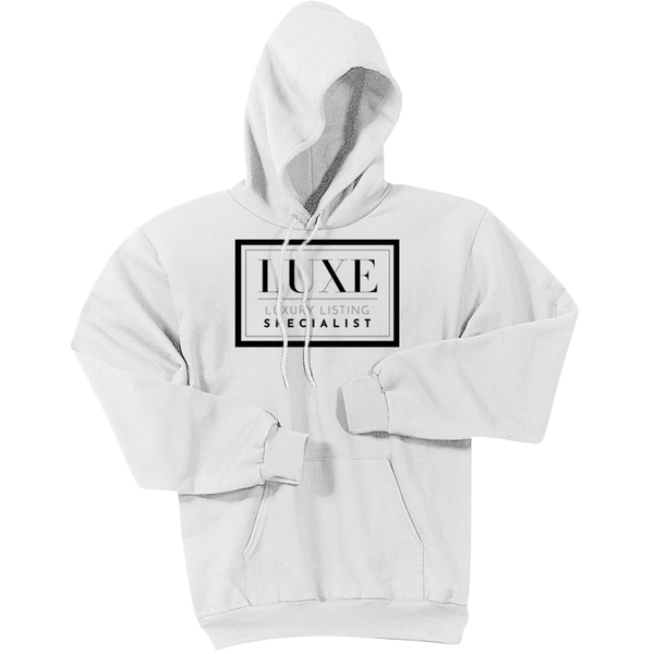 Black Luxe Logo - Pullover Hooded Sweatshirt