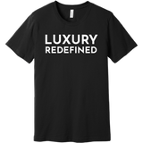 White Luxury Redefined - Short Sleeve Men's T-Shirt