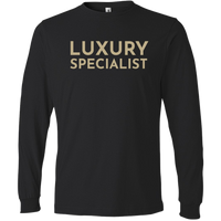 Gold Luxury Specialist - Long Sleeve Men's T-Shirt