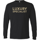 Gold Luxury Specialist - Long Sleeve Men's T-Shirt