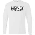 Charcoal Luxury Specialist - Long Sleeve Men's T-Shirt