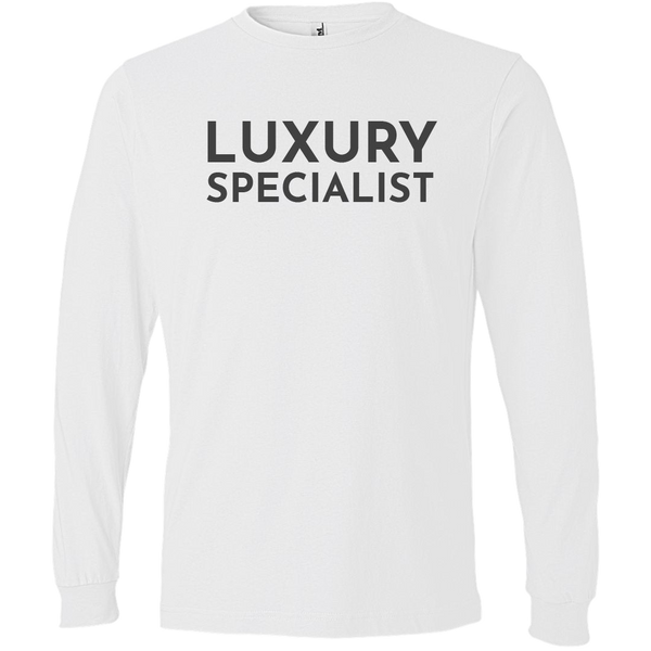 Charcoal Luxury Specialist - Long Sleeve Men's T-Shirt