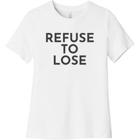 Charcoal Refuse To Lose - Short Sleeve Women's T-Shirt