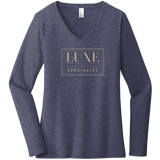 Gold Luxe Logo - Long Sleeve Women's T-Shirt