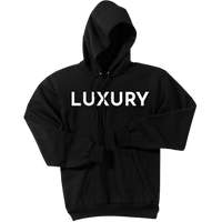 White Luxury - Pullover Hooded Sweatshirt