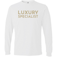 Gold Luxury Specialist - Long Sleeve Men's T-Shirt