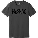 Black Luxury Redefined - Short Sleeve Men's T-Shirt