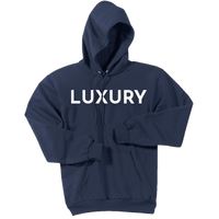 White Luxury - Pullover Hooded Sweatshirt