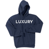 White Luxury - Pullover Hooded Sweatshirt