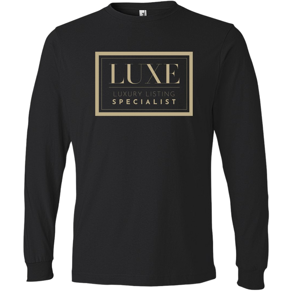 Gold Luxe Logo - Long Sleeve Men's T-Shirt