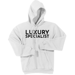 Black Luxury Specialist - Pullover Hooded Sweatshirt