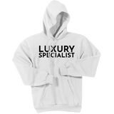 Black Luxury Specialist - Pullover Hooded Sweatshirt