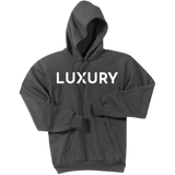 White Luxury - Pullover Hooded Sweatshirt