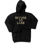 Gold Refuse To Lose - Pullover Hooded Sweatshirt