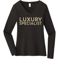 Gold Luxury Specialist - Long Sleeve Women's T-Shirt