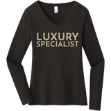 Gold Luxury Specialist - Long Sleeve Women's T-Shirt