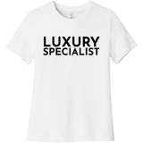 Black Luxury Specialist - Short Sleeve Women's T-Shirt