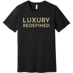 Gold Luxury Redefined - Short Sleeve Men's T-Shirt