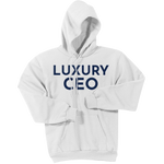 Navy Luxury CEO - Pullover Hooded Sweatshirt