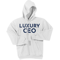 Navy Luxury CEO - Pullover Hooded Sweatshirt