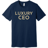 Gold Luxury CEO - Short Sleeve Men's T-Shirt