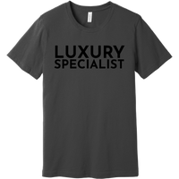 Black Luxury Specialist - Short Sleeve Men's T-Shirt