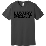 Black Luxury Specialist - Short Sleeve Men's T-Shirt