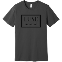 Black Luxe Logo - Short Sleeve Men's T-Shirt