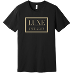 Gold Luxe Logo - Short Sleeve Men's T-Shirt